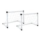 Kit Futebol 2 Traves 1 Bola Mais Bomba de Presente Oferta