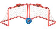 Kit Futebol 2 Traves E Bola De Vinil Homem Aranha 2046