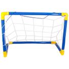 Kit Futebol Gol Rede E Bola Com Inflador Brinquedo Infantil 60cm Kit Futebol Gol Rede E Bola Com Inflador Brinquedo Infantil 60cm