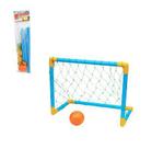 Kit futebol infantil trave com rede + bola