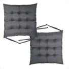 Kit Futton 2 Peças 40x40cm Diversas Cores Futon Decoração Para Banquetas Cadeiras Pallets Decoração Sofás Kit Futton 2 Peças 40x40cm Diversas Cores Futon Decoração Para Banquetas Cadeiras Pallets Decoração Sofás