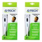 Kit G-Tech Termômetro Digital TH1027 Branco Com 2 Unidades