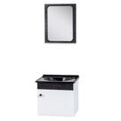 Kit Gabinete com Espelho Belo Horizonte Cromo Corso 40x29x36