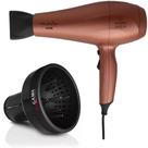 Kit gama - secador marula ceramic ion 2000w biv + difusor de ar universal