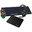 Kit Gamer Combo 4x1 Teclado, Mouse, Headset e Mousepad, CMB05, Bright CX 1 UN Kit Gamer Combo 4x1 Teclado, Mouse, Headset e Mousepad, CMB05, Bright CX 1 UN