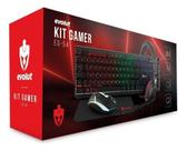 Kit Gamer Evolut Eg 54 Teclado, Mouse, Mousepad E Headset