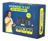 Kit Gamer Para Receptor Vx10 Vivensis: Controle, Hub e Pendrive