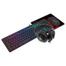 Kit Gamer Redragon S166 Teclado Mouse Headset Mousepad RGB