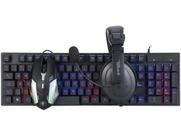 Kit Gamer RGB Teclado Mouse Headset Bright 543 Kit Gamer RGB Teclado Mouse Headset Bright 543