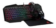 Kit Gamer Starter - Mouse Teclado Headset Pad - Eg-50 Evolut