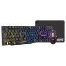 Kit Gamer Teclado Led, Mouse 1600Dpi e Mouse Pad - KM52 + MOA8 + FX-X2218 - K-Mex