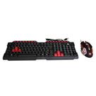Kit Gamer Vinik VX Gaming - Teclado Multimídia, ABNT2 + Mouse Grifo, LED Vermelho - VGC-01V Kit Gamer Vinik VX Gaming - Teclado Multimídia, ABNT2 + Mouse Grifo, LED Vermelho - VGC-01V