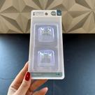 Kit gancho adesivo com 2 peças multiuso para parede cozinha banheiro lavanderia transparente cabide ganchos com ventosa