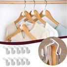 Kit Ganchos Extensores para Cabides de Roupas Conector Vertical Cores Variadas