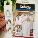 Kit Ganchos para Cabides com 4 Peças - Branco - Interponte / WX Gift