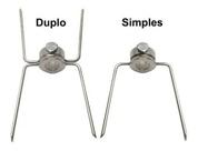 Kit Garfos Para Maquina De Assar Frango 2 Simples 4 Duplos