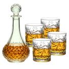 Kit Garrafa Decanter Vidro Whisky Tampa Licoteira Vinho Decorativo + 4 Copos Baixo Whisky Kit Garrafa Decanter Vidro Whisky Tampa Licoteira Vinho Decorativo + 4 Copos Baixo Whisky