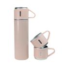 Kit garrafa isotérmica 400ml com 2 canecas