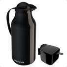 Kit Garrafa Térmica 1 Litro Siena Unitermi com Açucareiro 350 ML Café Água Chimarrão Chá Tereré