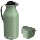 Kit Garrafa Térmica 1 Litro Siena Unitermi com Açucareiro 350 ML Café Água Chimarrão Chá Tereré