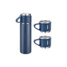 Kit Garrafa Térmica Coffee com 3 Xícaras Praticidade e Estilo para Servir em Qualquer Lugar