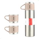 Kit Garrafa Térmica Com 2 Xicaras para Bebidas Quentes ou Frias Diversas Cores Inox