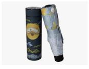 Kit Garrafa Térmica Inox 500 Ml Guardachuva Arte Oriental