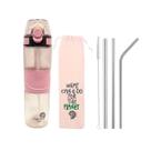 Kit Garrafa Tritan + 5 em 1 Prata (shake 8mm) Kit Garrafa Tritan + 5 em 1 Prata (shake 8mm)