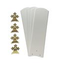 Kit Garras + 4 Pás Brancas Ventilador de Teto Venti-Delta Zeta