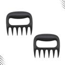 Kit garras de urso desfiador guarfo carne churrasco 2 peças
