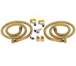 Kit Gás Encanado (GN) para Instalação Dupla de Cooktop e Forno - CJ-W10866791_2GN