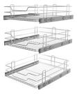 Kit Gaveta Fruteira 470x400mm Deslizante com 3 Unidades Kit Gaveta Fruteira 470x400mm Deslizante com 3 Unidades