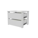 Kit Gaveteiro 42cm Hera CabeCasa MadeiraOriginals Branco Kit Gaveteiro 42cm Hera CabeCasa MadeiraOriginals Branco