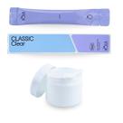 Kit Gel Classic Clear Sem TPO HEMA 14g LED UV Vòlia Pote Manicure Nail Designer Nail Art Unha de Gel Alongamento de Unha