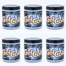 Kit Gel Cola Extra Fixador Silver Line 500g Com 6 Unidades