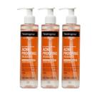 Kit Gel de Limpeza Neutrogena Acne Proofing 200mL 3 un.