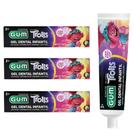 KIT GEL DENTAL 50g TROLLS BUBBLE GUM - 3 UN