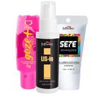 Kit Gel Excitante Feminino Estimulante e Lubrificante Íntimo Anal Anestésico Dessensibilizante