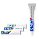 Kit Gel Lubrificante Íntimo Neutro K-Med com 3 Unidades