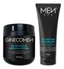 Kit Gel Redutor de Ginecomastia + Gordura Abdominal Menspa