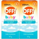 Kit Gel Repelente De Insetos Johnson Off! Baby 117g Com 2