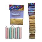 Kit geladinho fliper cremoso 1 cartela c 10 unidades abacaxi
