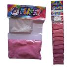 Kit geladinho fliper cremoso 1 cartela c 10 unidades morango