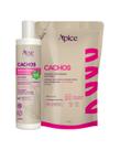 Kit Gelatina 300ml e Refil Ativador 500ml cachos Apice