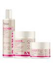 Kit Gelatina, Ativador e Máscara Cachos Nova Fragrância - Apice