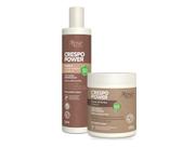 Kit Gelatina E Creme De Pentear Apice Linha Crespo Power