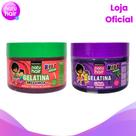 Kit Gelatina Melancia + Uva 300g Natuhair