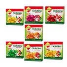 Kit Gelatina Sabores Sortidos Diet com Stevia - Lowçucar Plus 7 Unidades 10g
