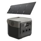 Kit Gerador De Energia Ecoflow River 2 Pro 127v Br Inclui Painel Solar 60w Portátil