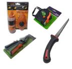 Kit Gesseiro Drywall Serrote- Tesoura Trena - Bate Linha /cal/giz/nível